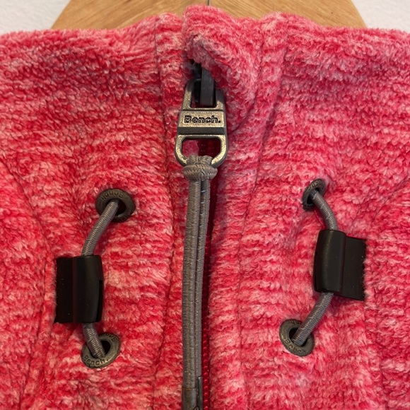 Bench Zip Up Hoodie, Colour Fuschia. - Picture 4 of 6